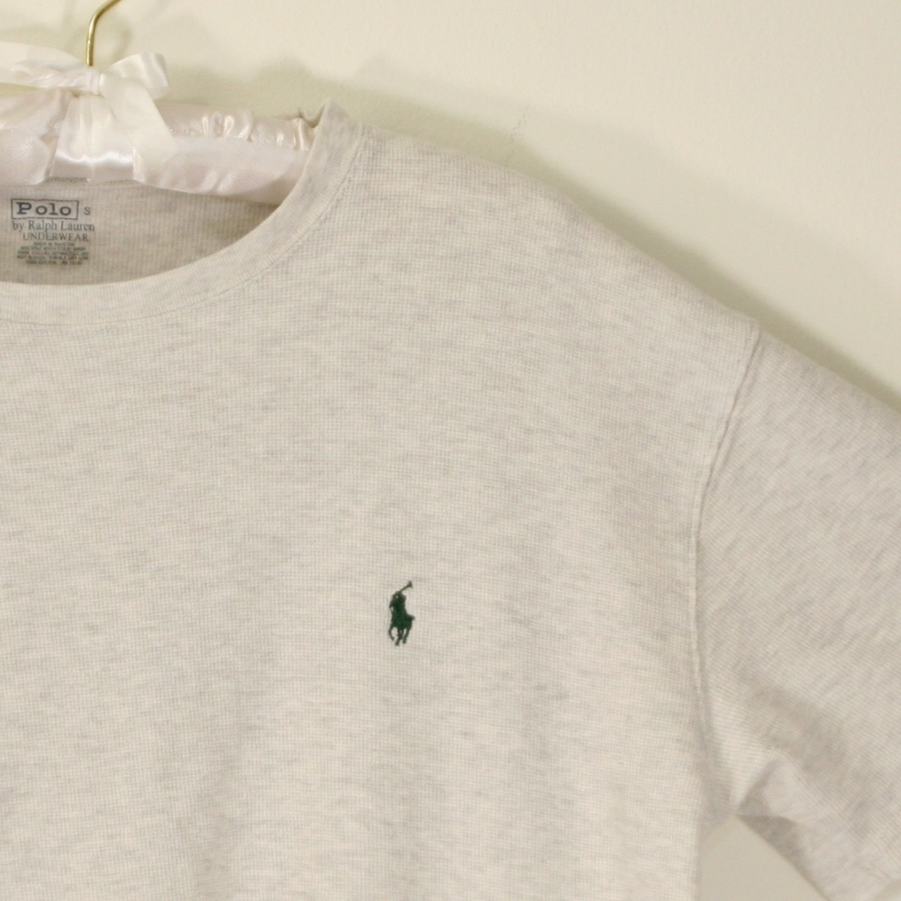 Polo Ralph Lauren Waffle-Knit Thermal Tee